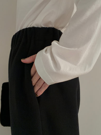 fleece easy pants