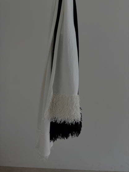 【set】maha cotton tank & feather stole