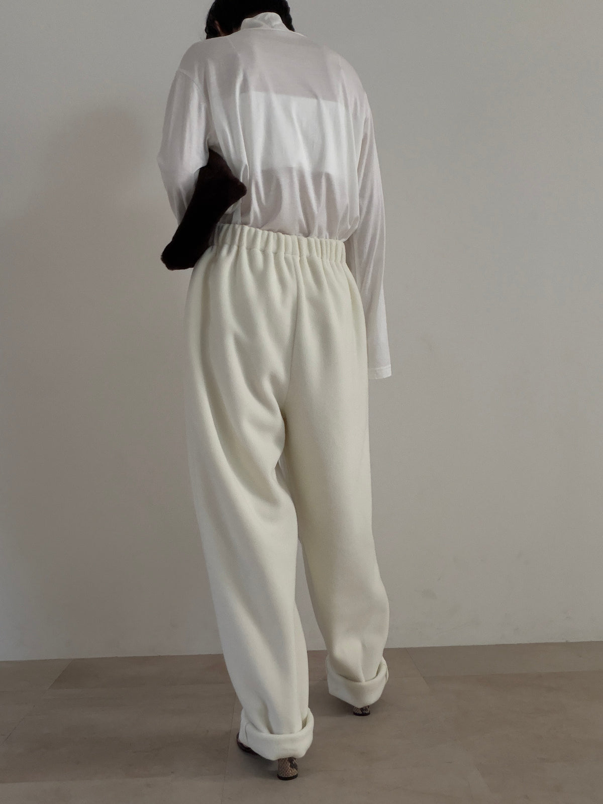 fleece easy pants
