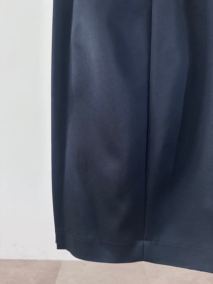 3d wide pants (navy)