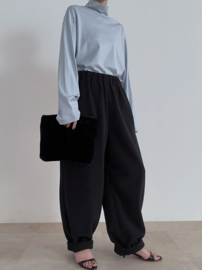 fleece easy pants